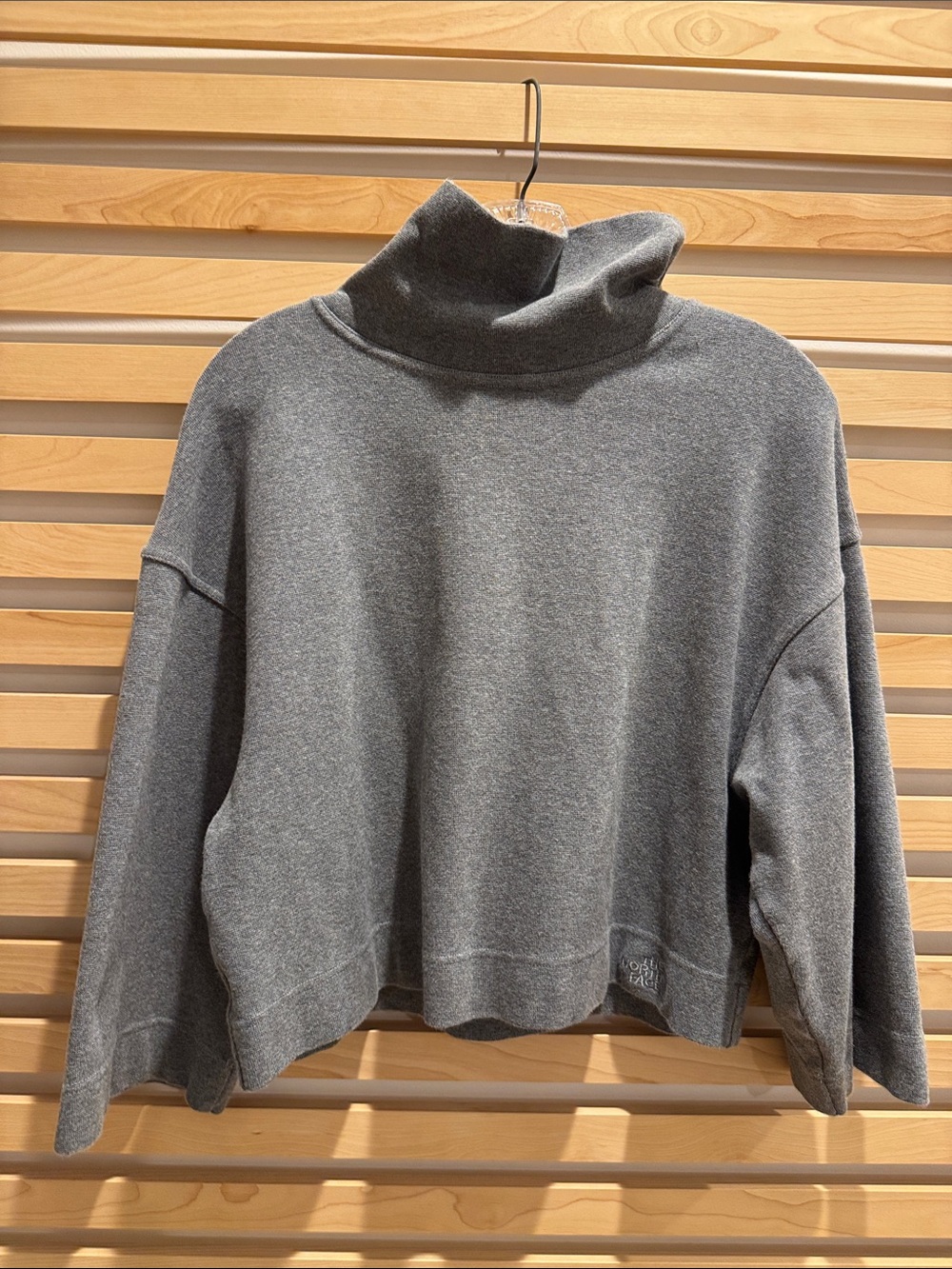 The North Face Gray Turtleneck Sweatshirt